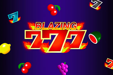 Blazing 777 game image
