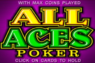 All aces poker game image