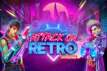 Attack on retro game image