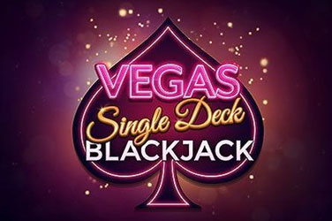 Multi hand vegas single deck blackjack game image