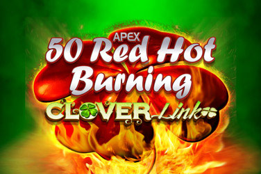 50 red hot burning clover link game image