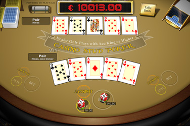 Casino stud poker game image