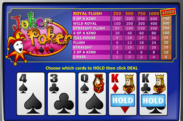 Joker poker mh game image