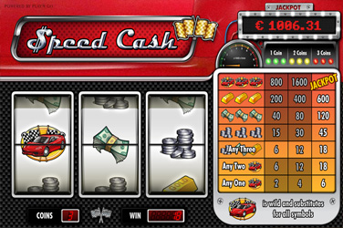 Speed cash game image