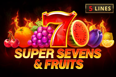 5 super sevens & fruits game image
