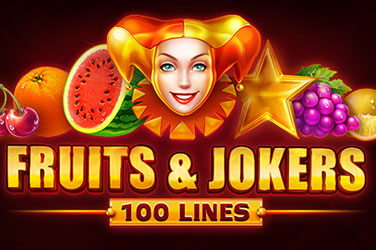 Fruits & jokers: 100 lines game image