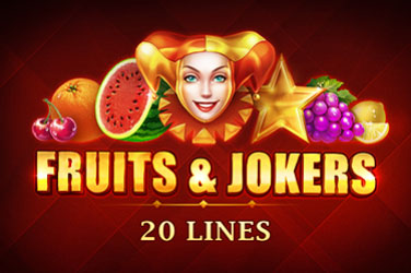 Fruits & jokers: 20 lines game image