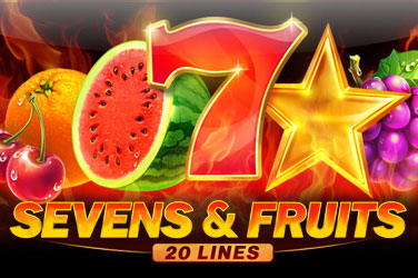 Sevens & fruits: 20 lines game image
