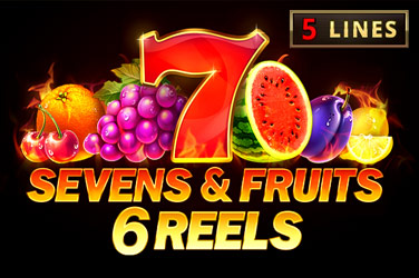Sevens & fruits 6 reels game image