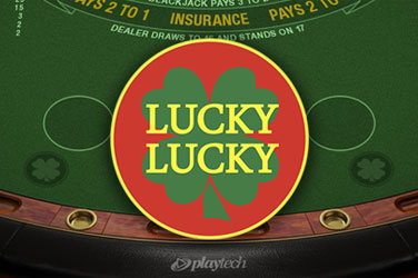 Lucky lucky blackjack game image