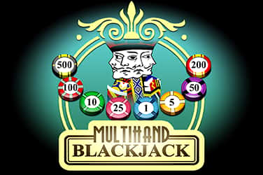 Multihand blackjack game image