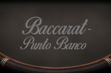Baccarat punto banco game image