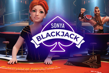 Sonya blackjack game image